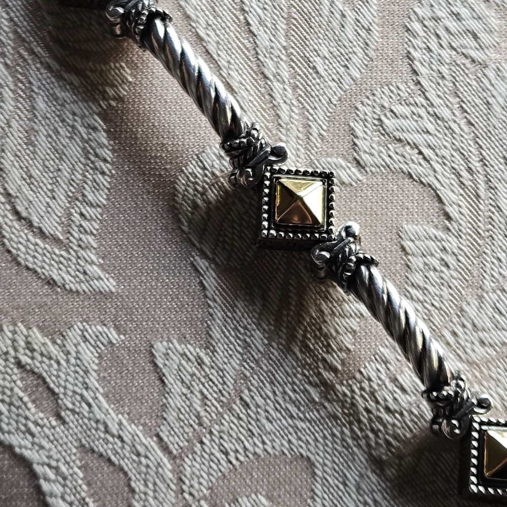 Vintage Menegatti |  Cable Bracelet - Picture 6 of 10